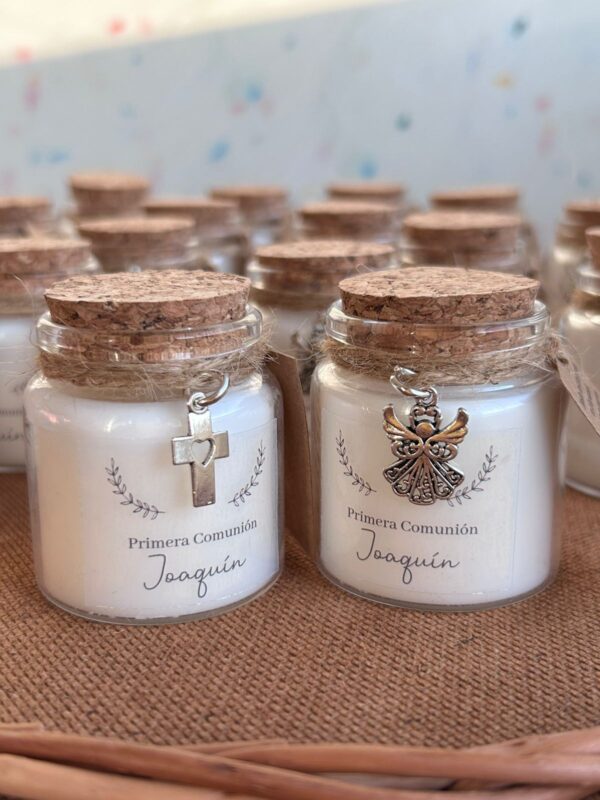 Velas de con corcho