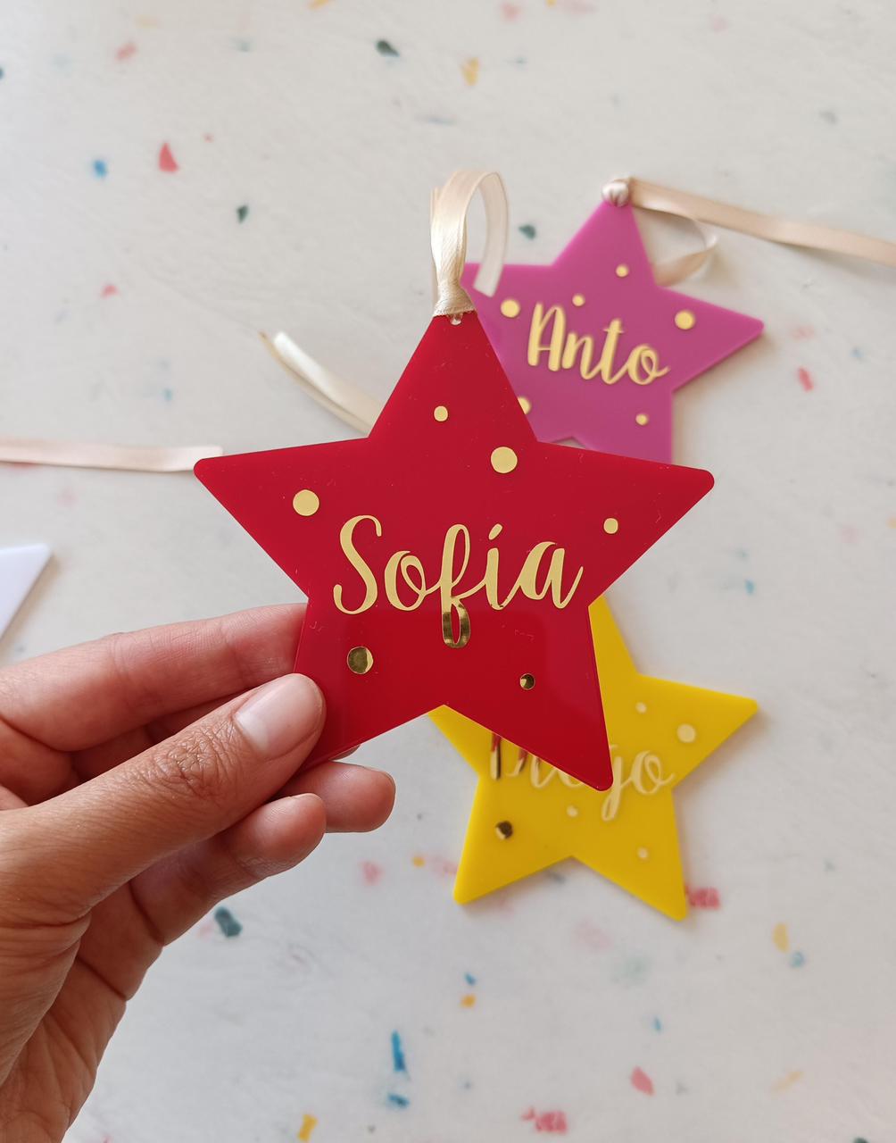 Estrellas de acrílico personalizadas - Imagen 5