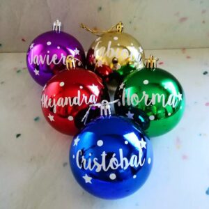 Bambalinas personalizadas de colores
