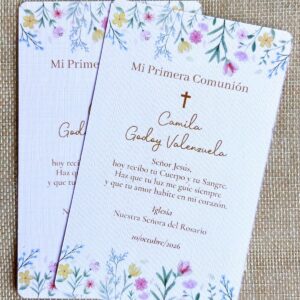 Santito Primera Comunión- Colección Flores Silvestres